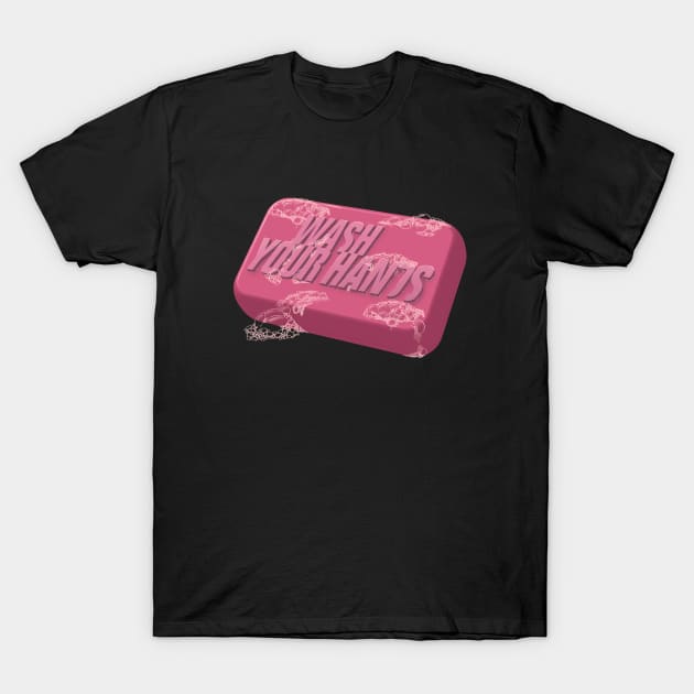 Do not talk about Soap Club - Wash Your Hands! T-Shirt by kgullholmen